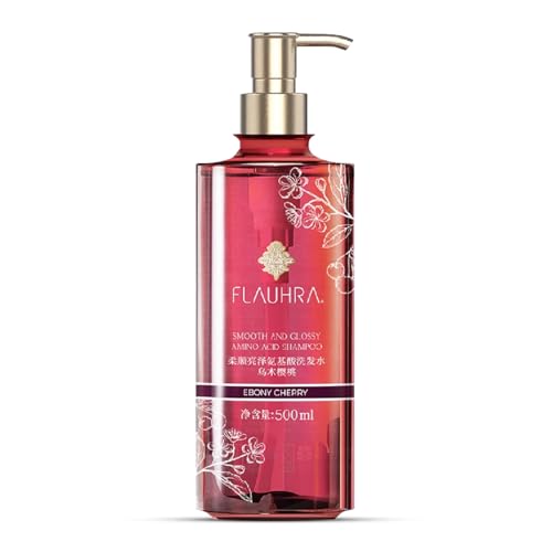 Bee & Flower Amino Acid Shampoo Smooth And Glossy Shampoo With Cherry, Strawberry, And Cedarwood Scent Notes Hair Nourishing Shampoo For Men And Women cover