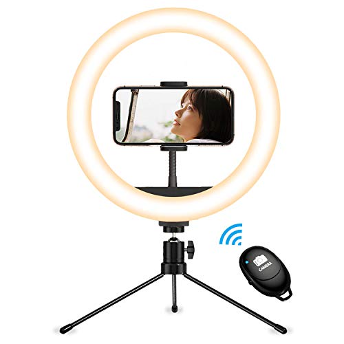 LEDリングライト 10インチ USBライト 3色モード 撮影照明用ライト 卓上ライト Bluetoothリモコン スマホリングライト付き 美容化粧/YouTube生放送/自撮り/広告用写真/ビデオカメラ撮影用 三脚スタンド付き LEDリングライト 10インチ USBライト 3色モード 撮影照明用ライト 卓上ライト Bluetoothリモコン スマホリングライト付き 美容化粧/YouTube生放送/自撮り/広告用写真/ビデオカメラ撮影用 三脚スタンド付き