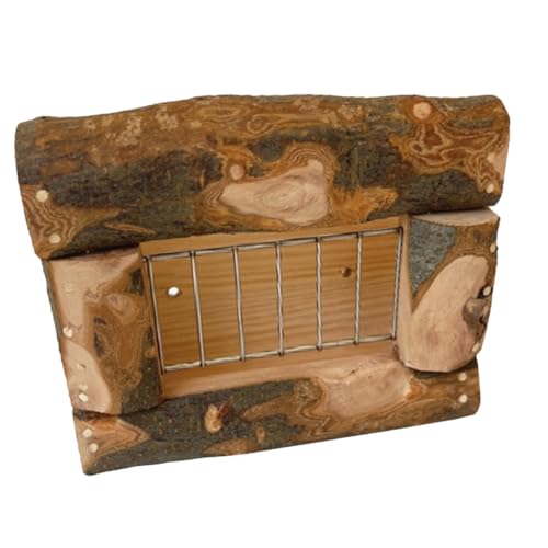 UPKOCH Rack Manger Feeder for Guinea Pigs Bunnies Pets Easy to Install Hay Dispenser Reduces Waste for Cages