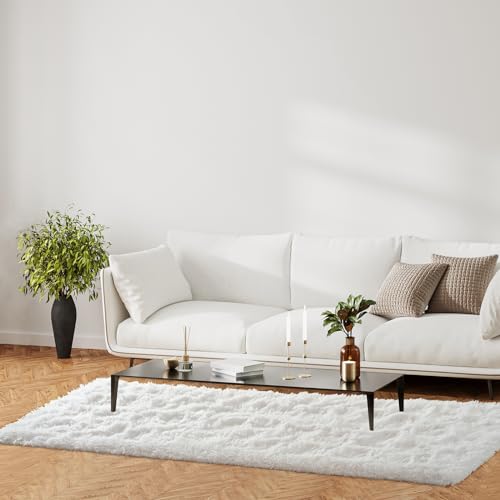 Terrug Tapete Corrido Blanco 2x6 Ft Suave y Antideslizante miniatura 5