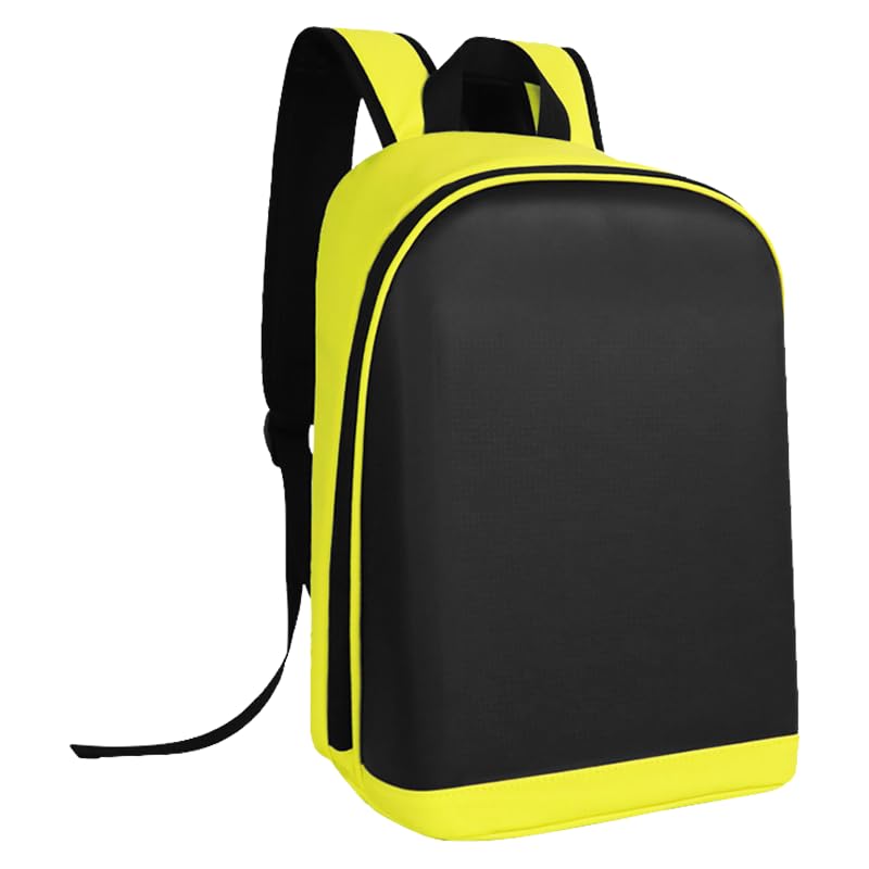 Led Laptop Bag Waterproof Shoulder Travel Backpack with Programmable Screen LED Light up Backpack HD Color Screen App Control4