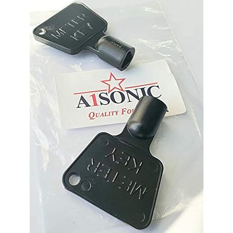 A1SONIC® Gas Meter Box Key x 2 Cover