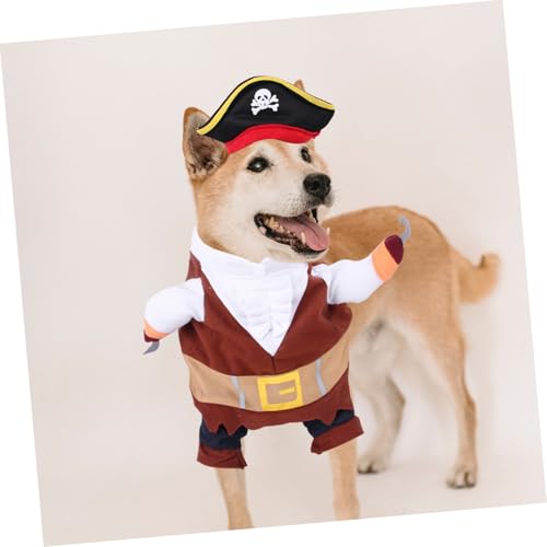 Disfraz Halloween Pirata para Perro XL miniatura 6