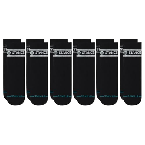 Stance Vital Quarter Sock 6-Pack for Men and Women