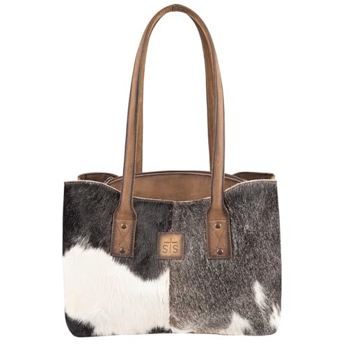 STS Ranchwear Classic Cowhide Josie Tote miniatura 1