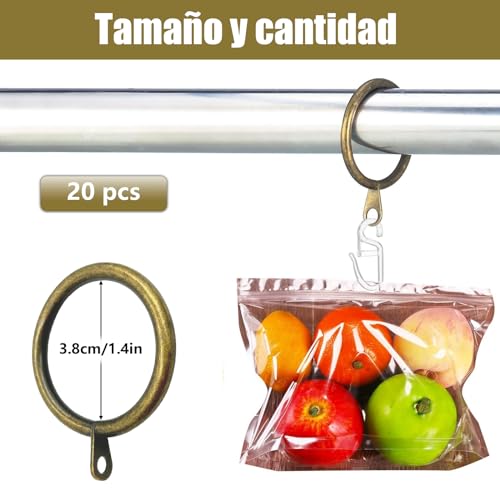 Consejos y comparativas para Comprar Anillas las cortinas más recomendados. 11 Imagen adicional