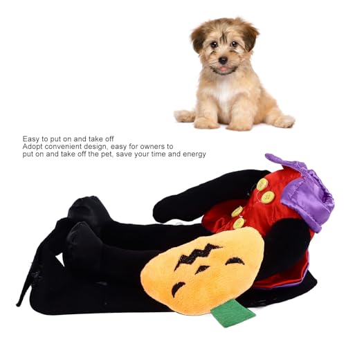 Disfraz de vaquero para perros pequeños, estilo Joker miniatura 3