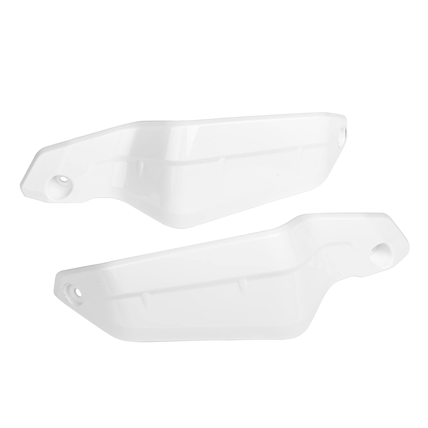 moto Paramani per spazzole per schermi Protezione per parabrezza Paravento per paramani Compatibile con CRF1100L Africa Twin Adv. Sport 2020-2024 Xadv 750 21-24 XL750 23-24 (Bianco)