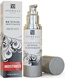 Advanced Organic Retinol Night Cream & Best Natural Anti-Aging Facial Moisturizer For Women - Anti-Wrinkle, Dark Spot Remover, Collagen Booster, Pore Refining & Brightening Treatment For Face & Neck