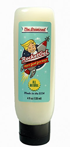 RocketGel All Natural Hair Gel for Boys, 4 oz