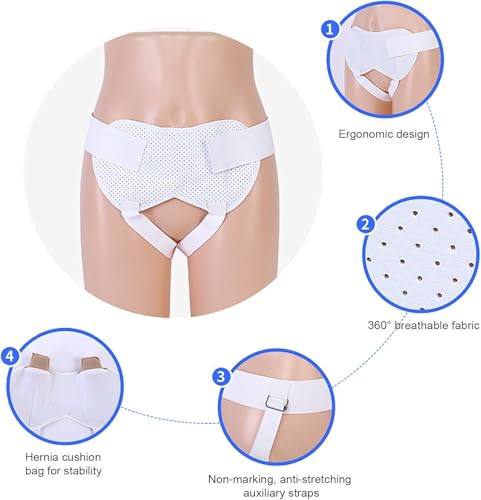 Faja de soporte para hernia inguinal jiangjin ajustable miniatura 7