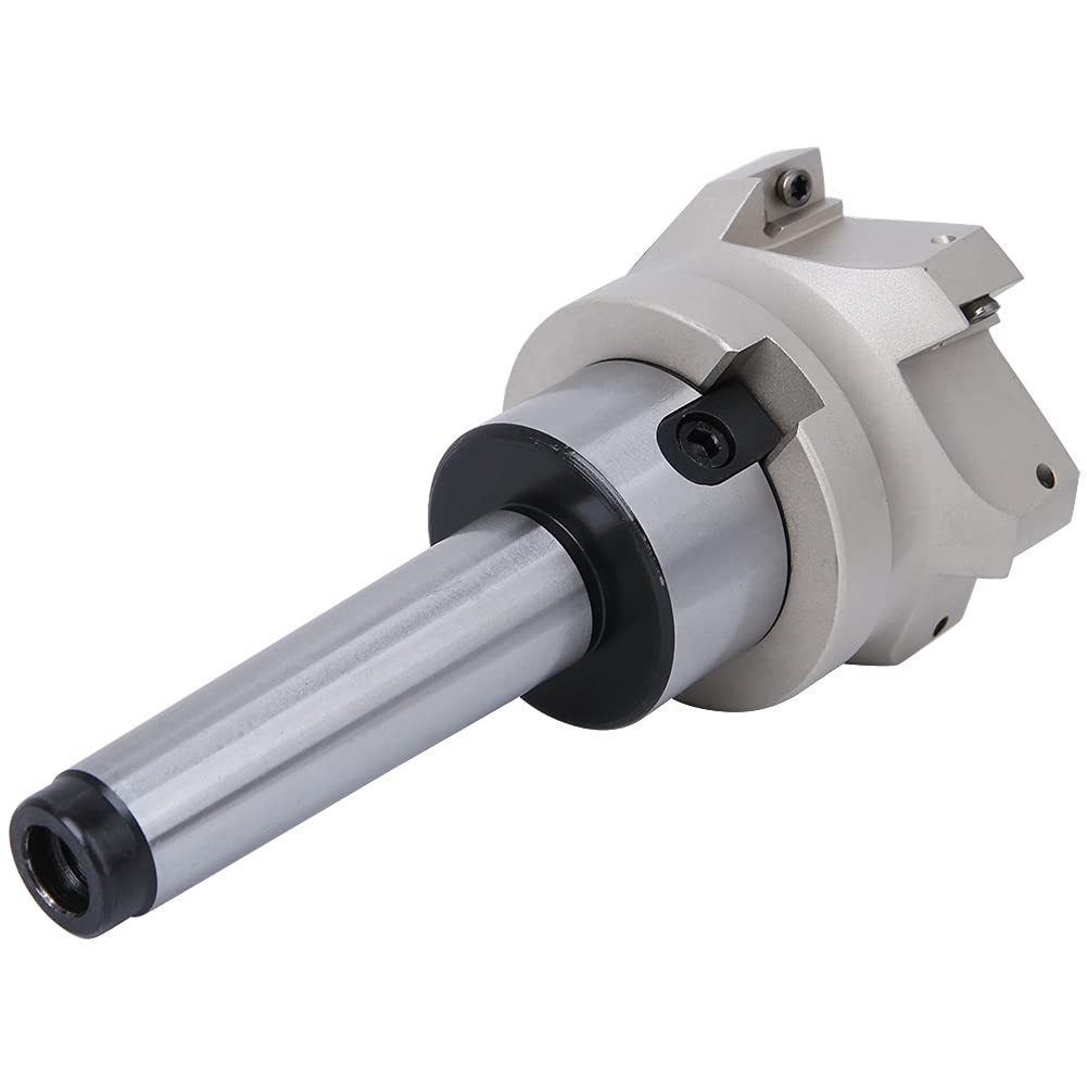 CHICIRIS BAP400R 6-Fluter-Rechtswinkel-Fräser mit FMB27 Collet Chuck Holder für Gesichtsmahlen, Starke Starrheit (#2)
