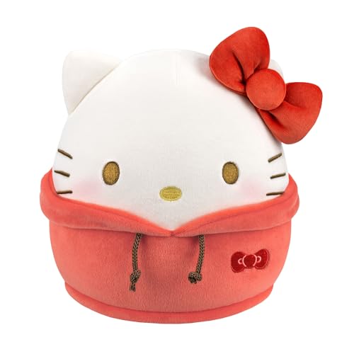 Squishmallows Original Sanrio 8-Inch Dabodabo Hoodie Hello Kitty Official Jazwares Plush (Little)