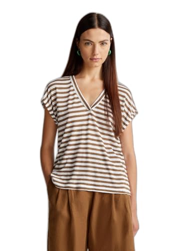 T-Shirt Blanc Benetton pour un look casual chic au quotidien