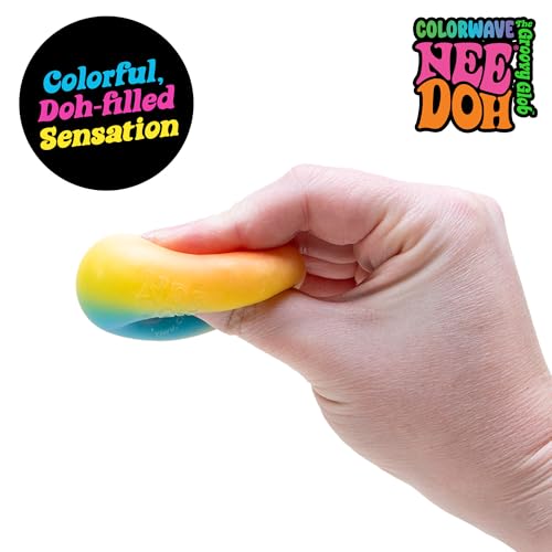 Schylling NeeDoh Teenie Quad Squad Needoh 4 Pack - Sensory Squeeze Toy - 1.5" in Diameter - Colors May Vary image 12