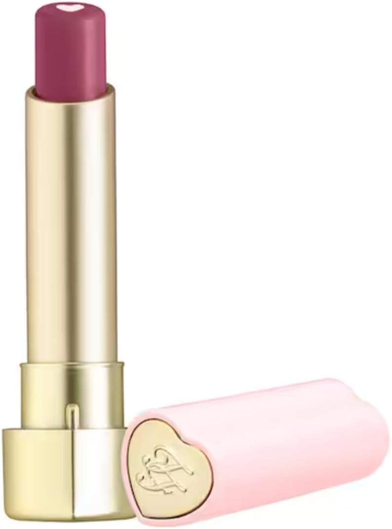 Too Faced Too Femme Heart Core Lipstick - 01 Never Grow Up, 0.10 Ounce (Pack of 1)
