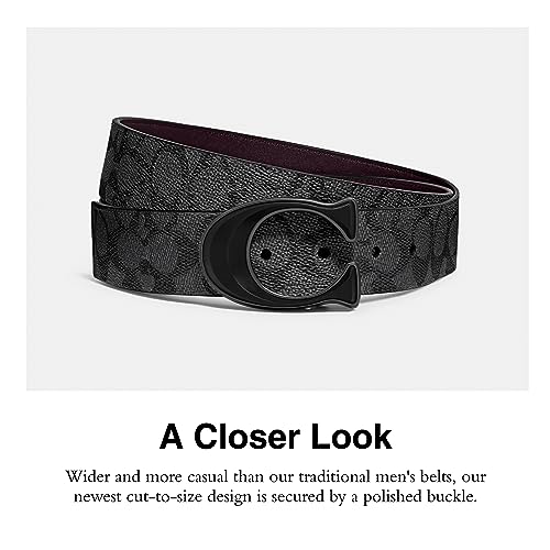 Coach Women's 38 Mm Cts Reversible Resin Inlay C Buckle Signature Belt4