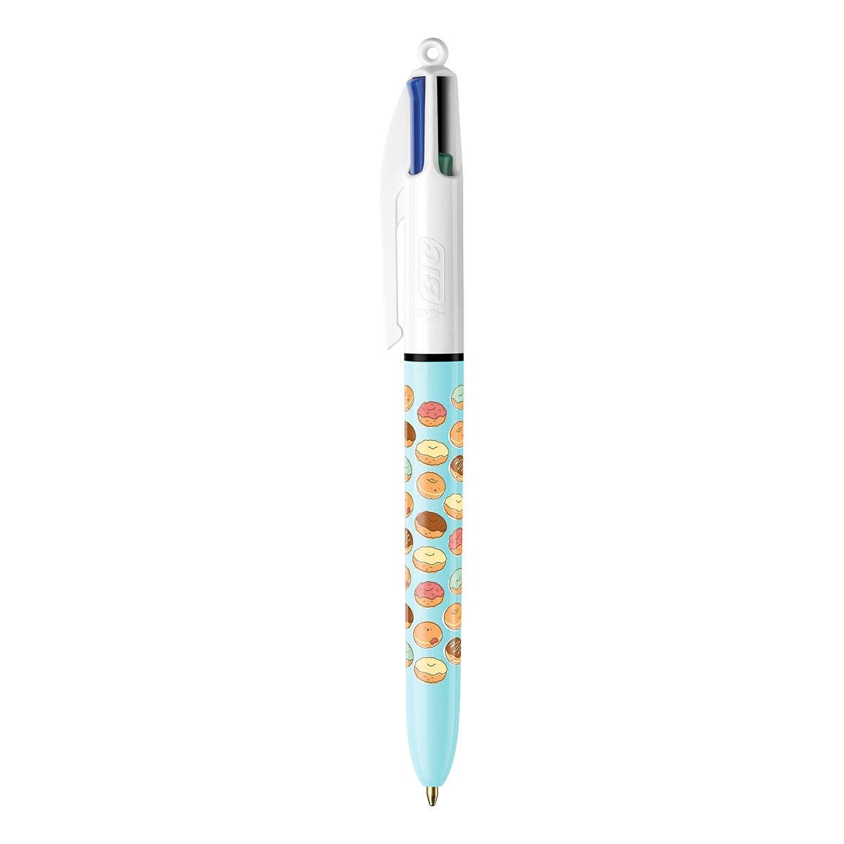 Długopisy marki BIC model BIC PENNA 4 COLORI CUTTIE FOOD SET 3 PZ 503771