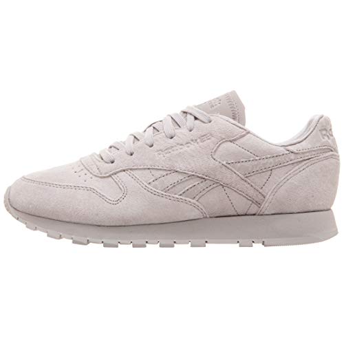 Image of Reebok Women's Classic Leather Gymnastics Shoes, Grey, 7.5