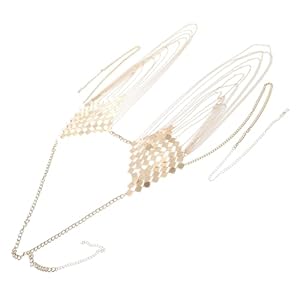 Valiclud Elegante Goldene Körperkette 07C0ED11X28PTL