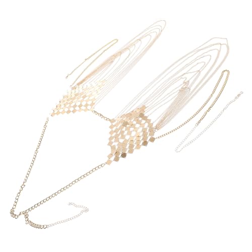 Valiclud Elegante Goldene Körperkette 07C0ED11X28PTL