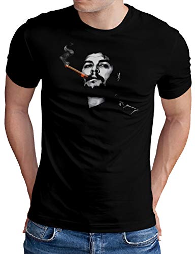 T-shirt Che-Cigar OM3 vêtement Cuba grande taille confortable pour homme passionné