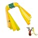 LIUYIDM 8 Piezas Goma Tirachinas Profesional de Caza,Gomas Elasticas Tirachinas de Caza y Tiro,Esortera de Catapulta Látex de Gomas Flexible,Deportes Recreativos Accesorios Caza (Verde y amarillo)