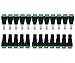 Produktbild [12 Paar] DC Männlich und Weiblich Netzteil Adapter 12V Stecker und Jack DC Power Anschlüsse Stecker Adapter Montage Verwendet für Überwachen Dünne Kabel CCTV Kameras LED Leuchten mit Lichtern