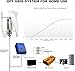 3000W Maglev Wind Turbine - 3-Blade Home Wind Generator for Renewable Energy, Universal Hybrid System with Controller for Street Lighting, Eco-Friendly 48V Power Solution
