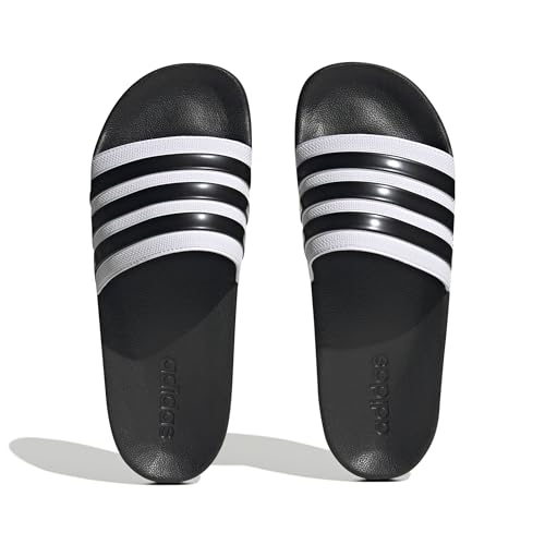 Image of adidas Mens Adilette Shower Arsenal Slides Casual Sandals Casual - Red
