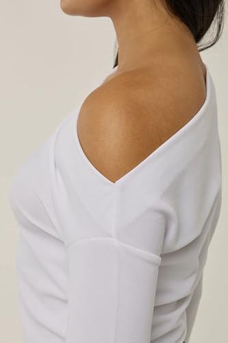 Hiccup Asymmetrical Neck Draped Blouse3