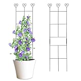 2 Pack 30'' Plant Trellis for Climbing Plants Indoors,...