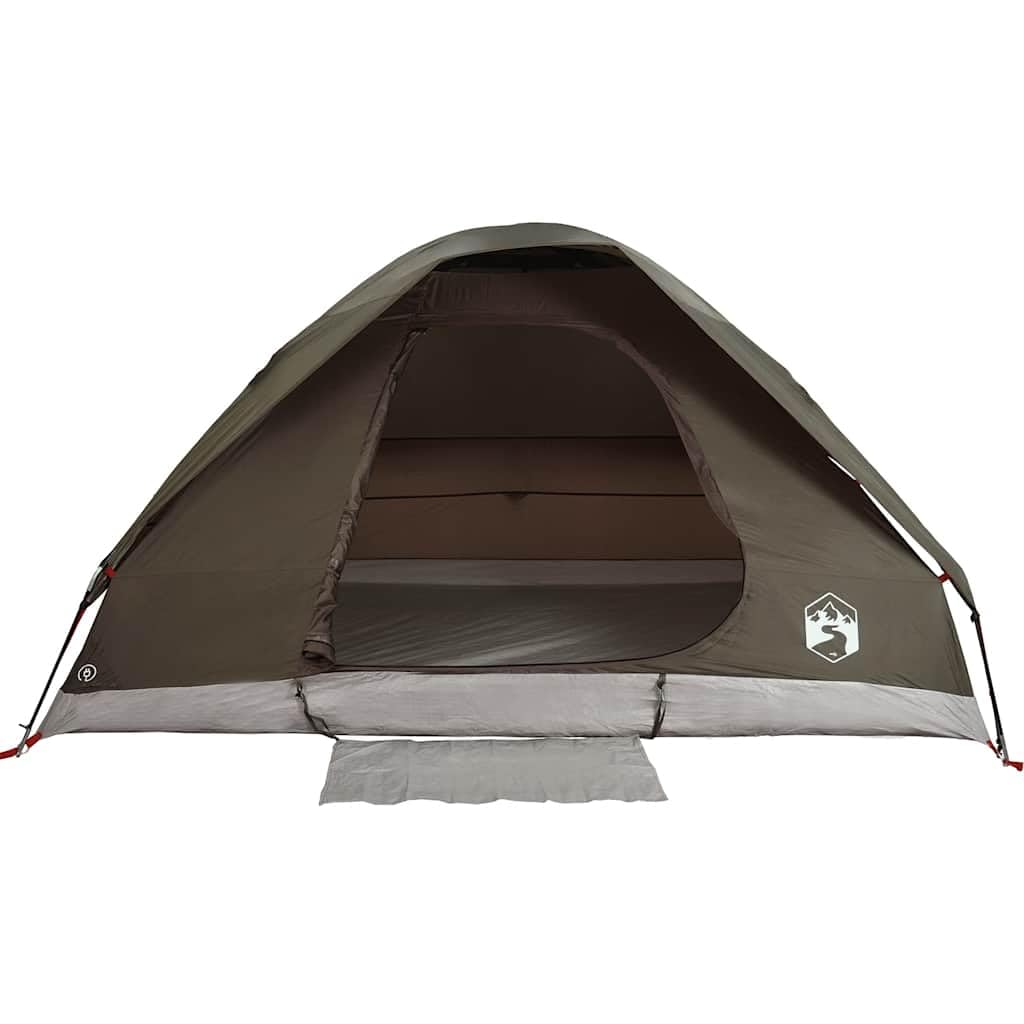 Genérico Tienda de campaña iglú para 2 Personas Impermeable marrón,Deportes,Actividades al Aire Libre,Camping y Senderismo,Tiendas de campaña,4009640