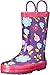 Western Chief Kids Girls' Waterproof Easy-On Printed Rain Boot