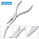 1 STÜCK Edelstahl Brillen Nose Pad Zangen Frames Brillen Clamp Brillen Reparatur Montage & Einstellung Werkzeuge MEHRWEG VERPACKUNG socialme-eu