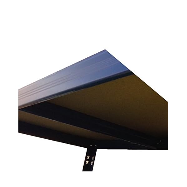 Callidus Baumarkt Schwerlastregal | ✓ 179x90x60cm I blau | ✓ 90 cm breit | ✓ Metallregal Lagerregal Kellerregal… – Bild 3