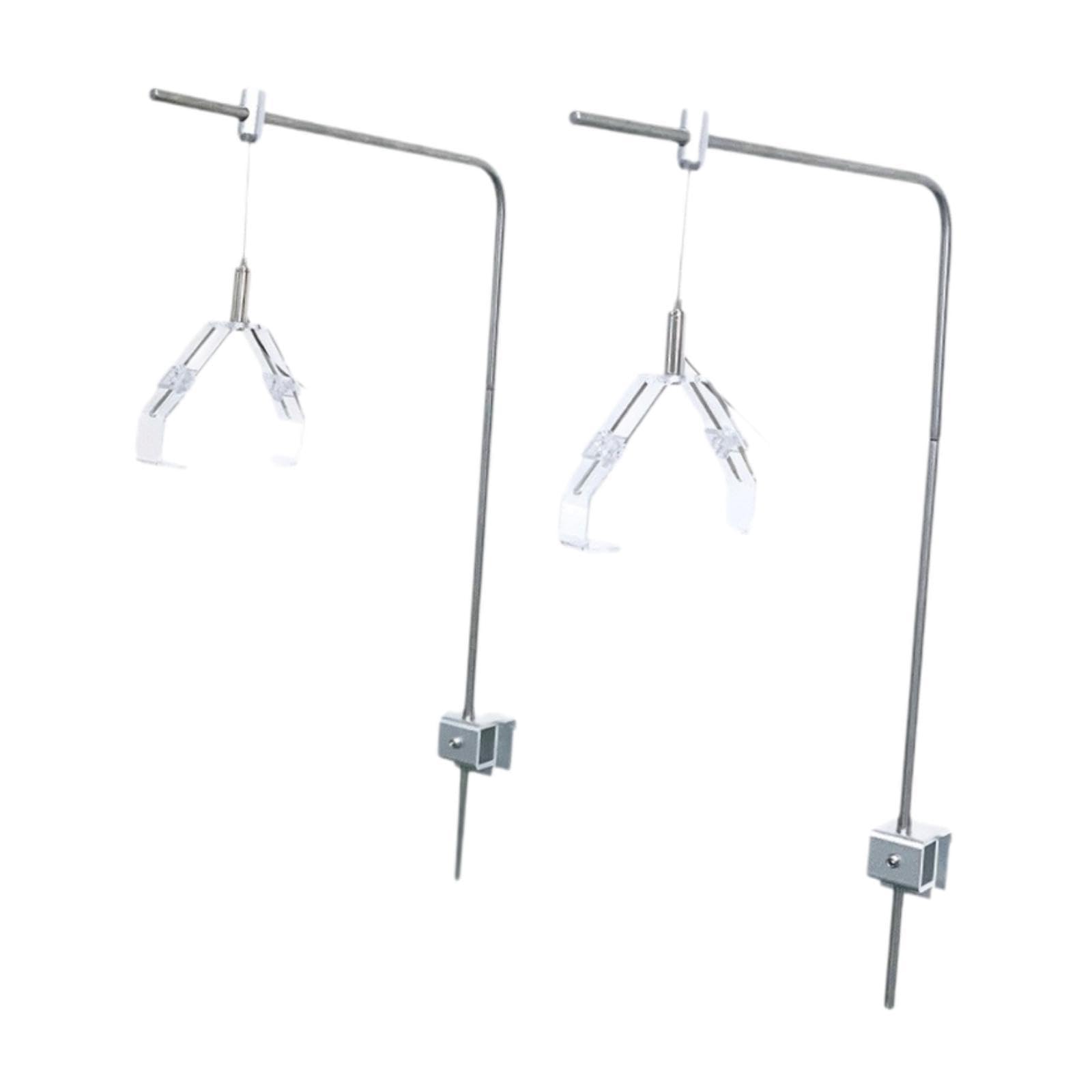 Lot de 2 Supports D'éclairage LED pour Aquarium d'eau Douce