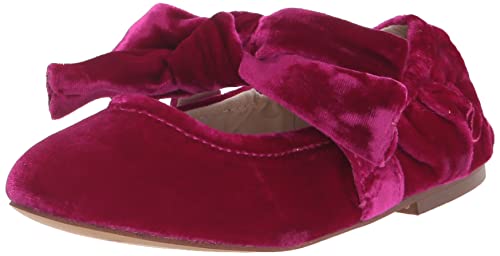 Sam Edelman Girls' Felicity Mini Ballet Flat Raspberry 4 Big Kid