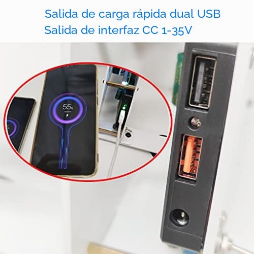 Generador de pedales de 50 W/100 W, entrenador de rehabilitación, pedales de bicicleta que generan electricidad, 2 puertos USB, salida CC para energía ecológica