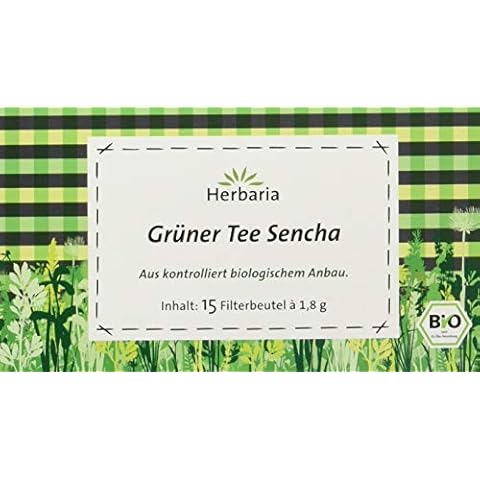 Herbaria grüner Tee Sencha bio Cover