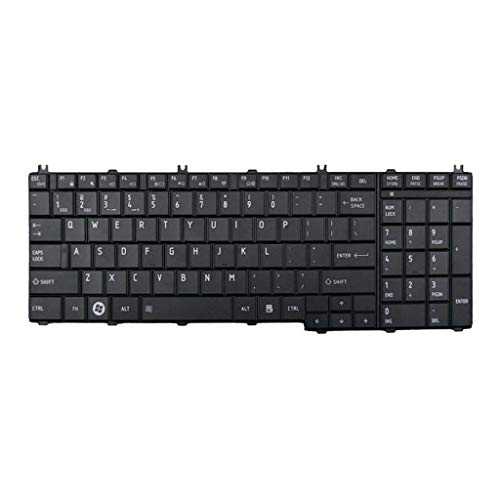 Homyl Preto EUA Substituição Teclado Laptop Para Toshiba Satellite L750 L755