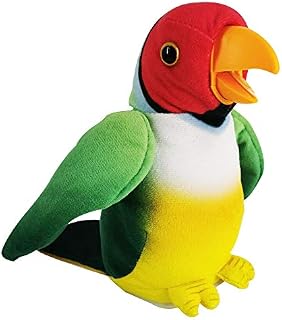 WEofferwhatYOUwant Talking Plush Parrot - Interactive Voice Activated. Your Stuffed Parrot Repeats Exactly What You Say. Fun Entertainment for All.
