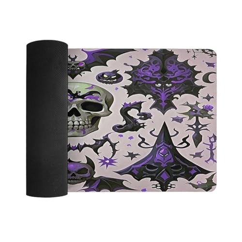 Gothic Skull Alfombrilla Grande Antideslizante 60x30 cm miniatura 3