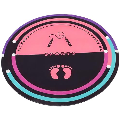 Jump Rope Mat for Quiet Indoor Workouts and Floor Protection