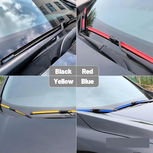 Balais d'essuie-glace Ford B Max essuie-glace avant jaune 2012-2017 - 4