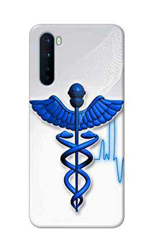 Image of Printed Hard Back Cover Case for OnePlus Nord 5G - 2020 Model | OnePlus Nord 1 Back Cover (Medical Doctor) -1803