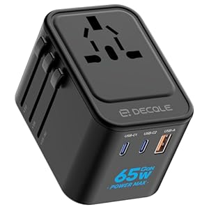 Decqle DQZ6 Reiseadapter 65W GaN