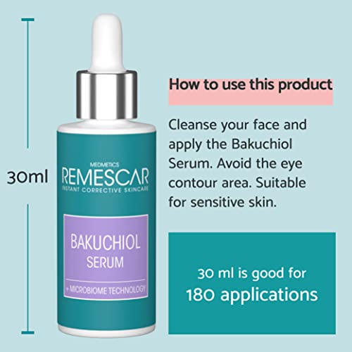 Remescar Bakuchiol Serum 30ml, Anti-Aging Facial Serum with Bakuchiol, Reduces Wrinkles & Fine Lines - Image 4