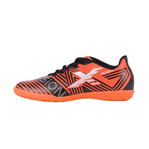 Chuteira Futsal Salão Oxn Mission Ii Laranja/preto Infantil