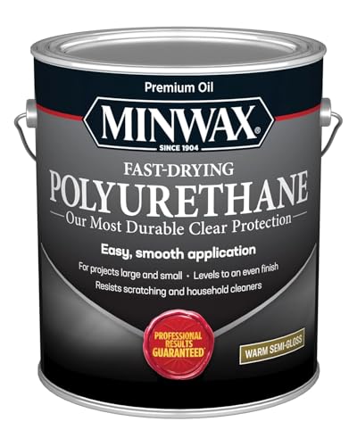 Minwax Fast-Drying Polyurethane, 1 Gallon